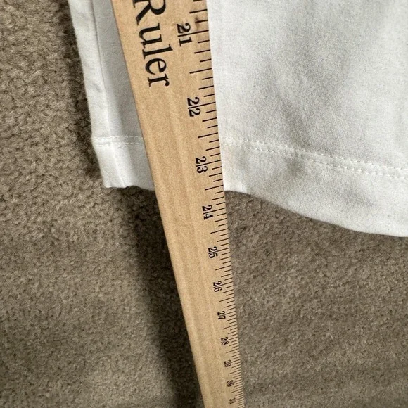 Chico's Zenergy So Slimming Leggings Womens 3 XL White Crop High Rise Pull On - Picture 6 of 15